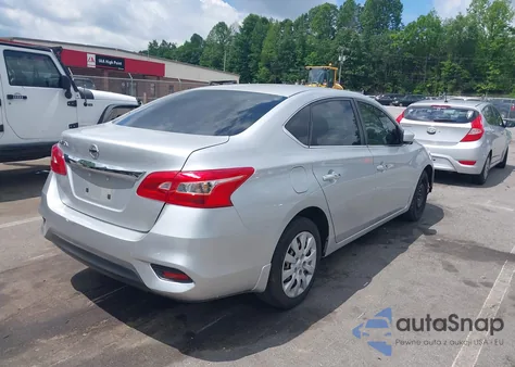2018 Nissan Sentra S z USA, uszkodzony, nr VIN 3N1AB7AP7JY346737
